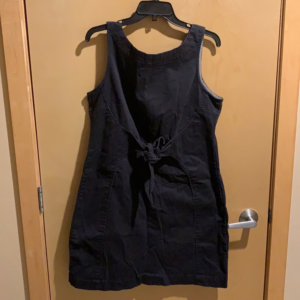 Holding Horses navy sheath dress